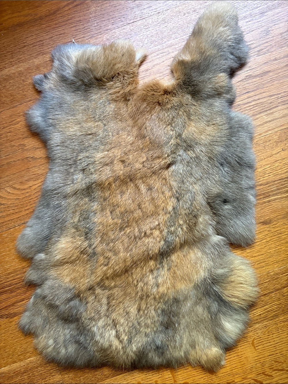 A396 premium rabbit fur pelt 12*20 inches craft supply